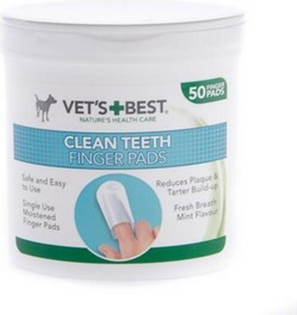 Vets Best Clean Teeth Fingerpads