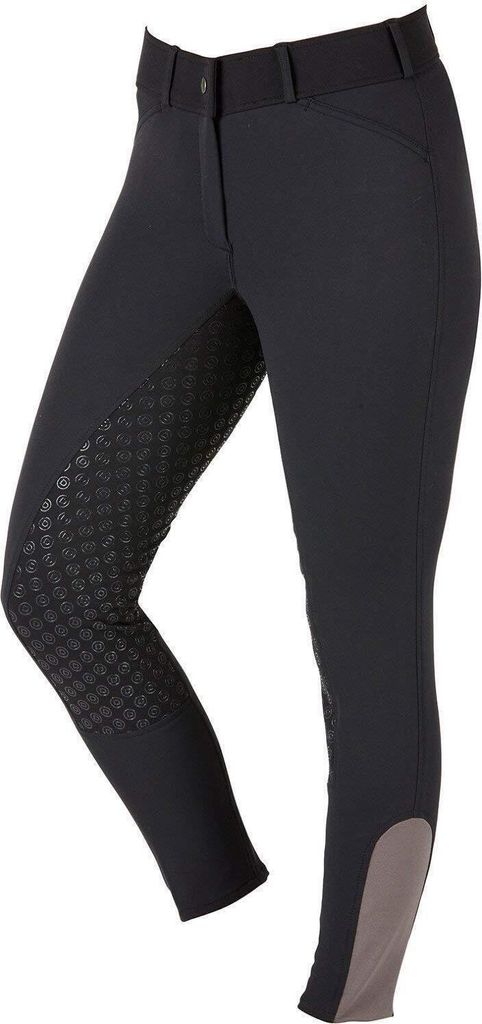 Dublin Damen Elite Gel Vollbesatz Reithose WB872 (30in) (Schwarz)