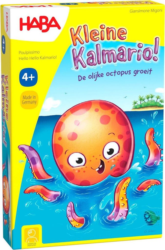 Haba Gesellschaftsspiel Kleine Kalmario - Lernspiel für Kinder ab 4 Jahren