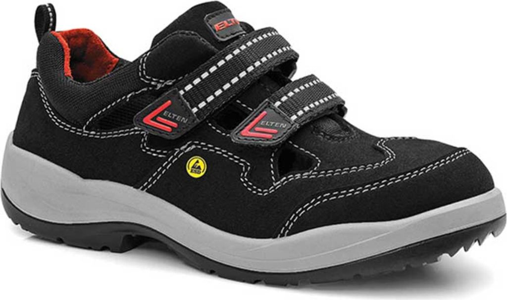 ELTEN Damen-Sicherheitssandale MAJA Easy ESD S1P 74771 Schwarz, 36
