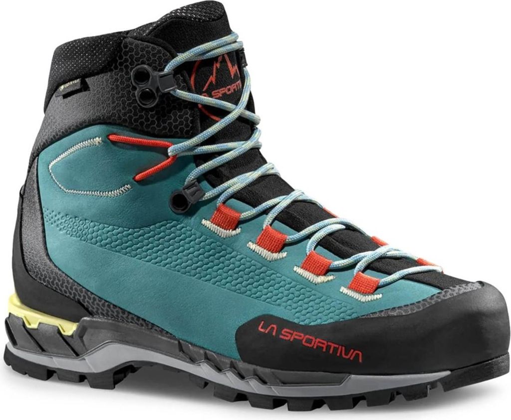 Trango Tech Leather Woman GTX, Mountaineering Schuhe, Damen - La Sportiva, Größe:6 UK / 39.5, Farbe:E34E36-Juniper/Zest