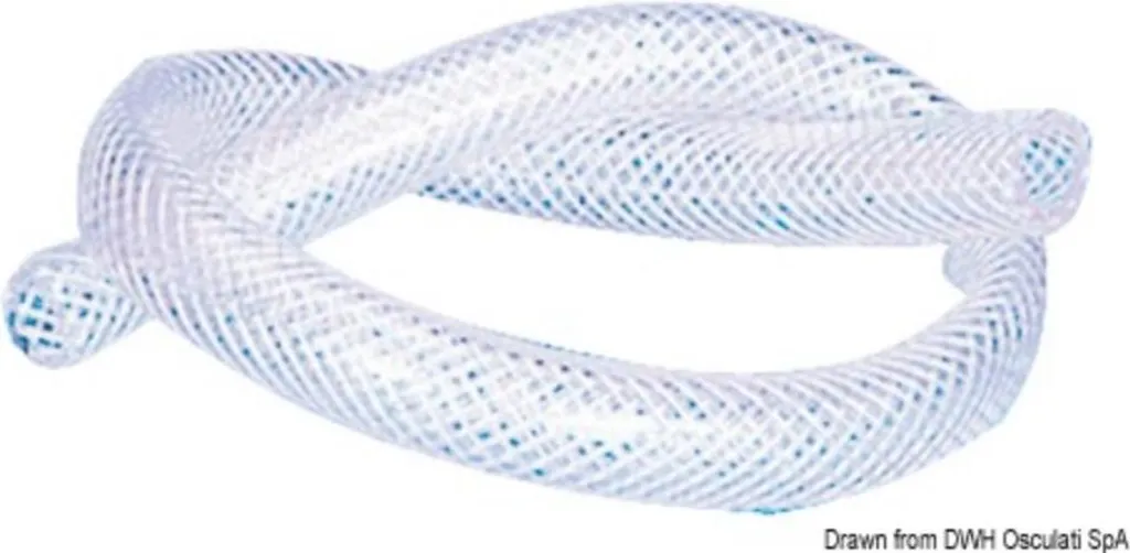 Tuyau PVC armé haute résistance Ø25x33 mm Osculati 50m flexible eau