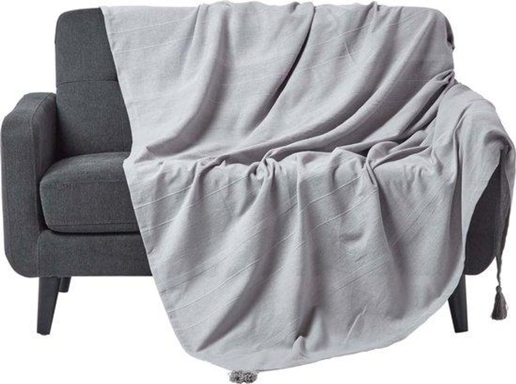 HOMESCAPES Rajput narzuta na łóżko, 100% bawełna, Zdjęcie produktu 