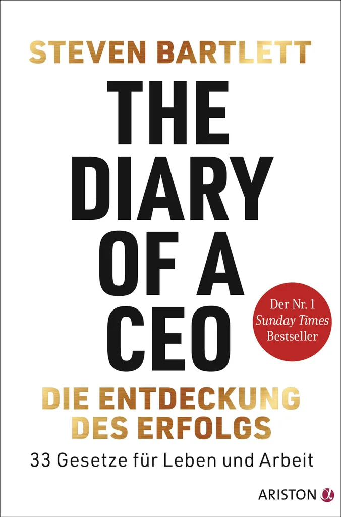 Livre de développement personnel The Diary of a CEO guide de succès