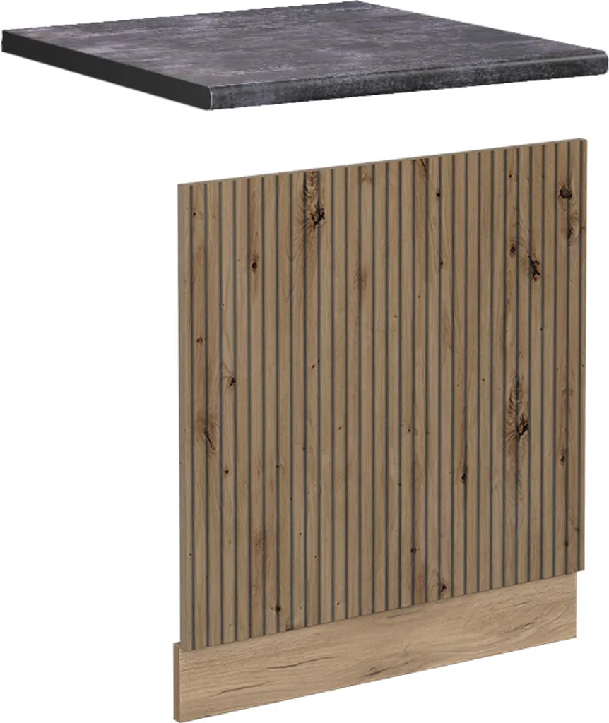Trasforma la tua Cucina con Vicco R-Line 45cm Rovere e Antracite