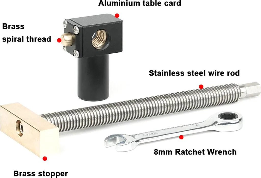 Serre-joint rapide pour établi outil de menuiserie 19mm - Réf 450 - 4