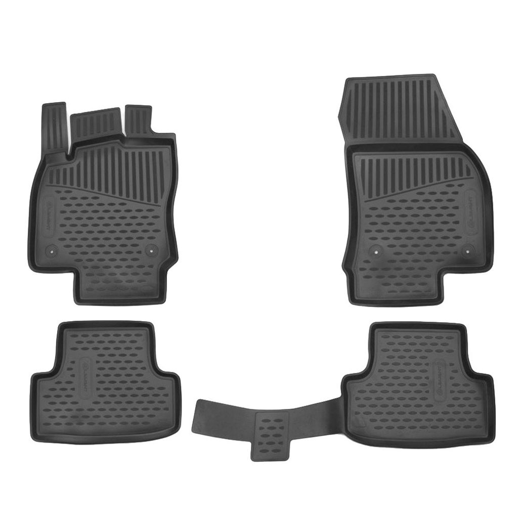 ELEMENT Gummi-Fußmatten 3D für SEAT Ateca, 2016->, 4 tlg.