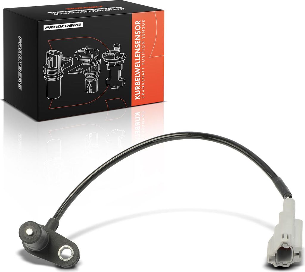 Frankberg 1x Kurbelwellensensor Impulsgeber für Toyota Aygo KGB1 Yaris KSP13 P9 Citroën C1 Peugeot 107 1.0L