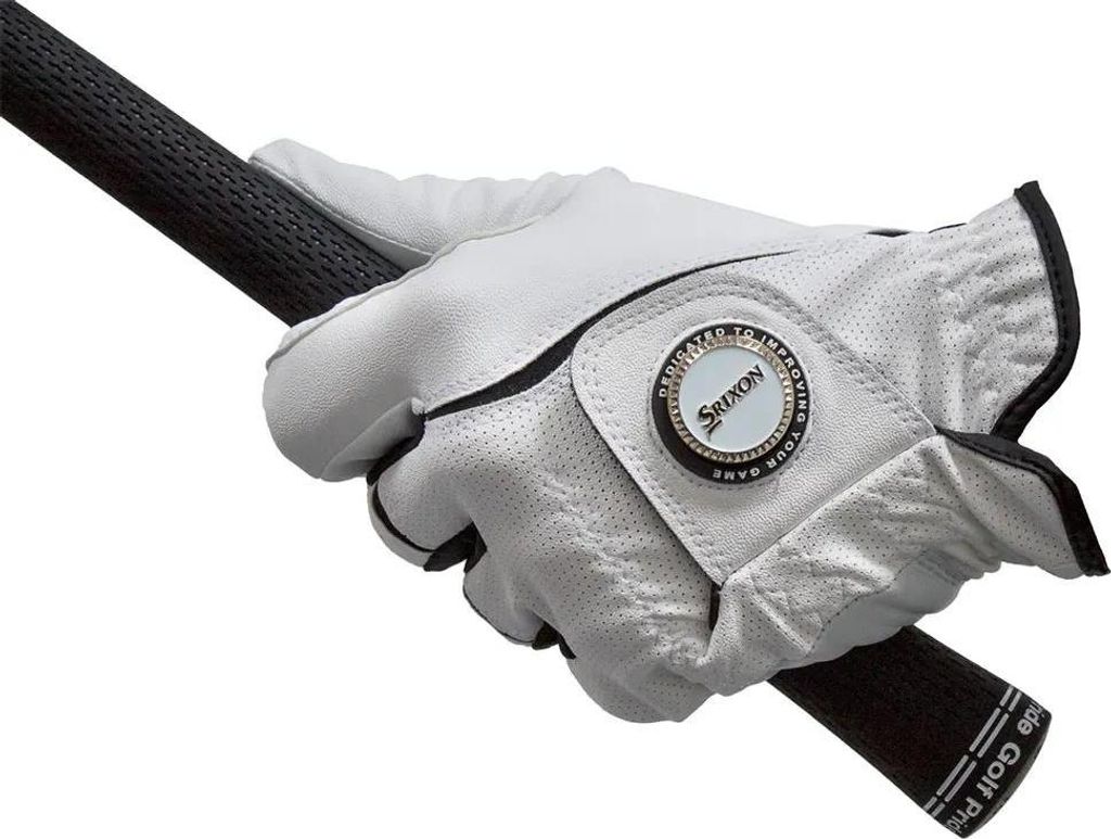 Srixon Ballmarker All Weather White Rechte Hand XL Herrenhandschuhe