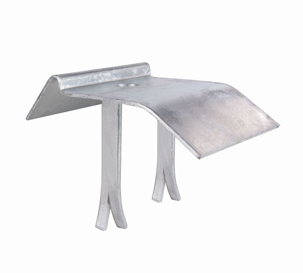 Alberts Auflaufstütze für Stabgitter-Doppeltore | zum Einbetonieren | 180 mm x 140 mm