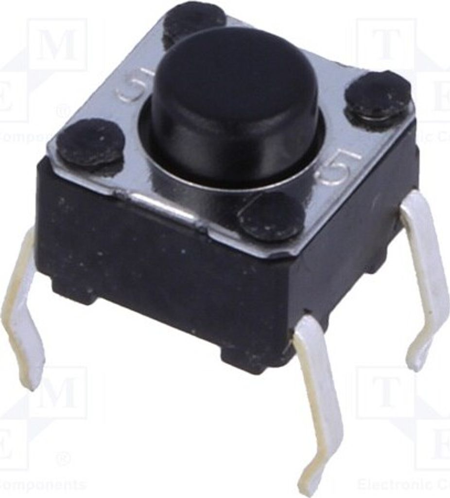 5x Mikrosc T THT Pos: 2 5mm B3F-1020 Mikrosc T Fehlen 0,05A/24VDC