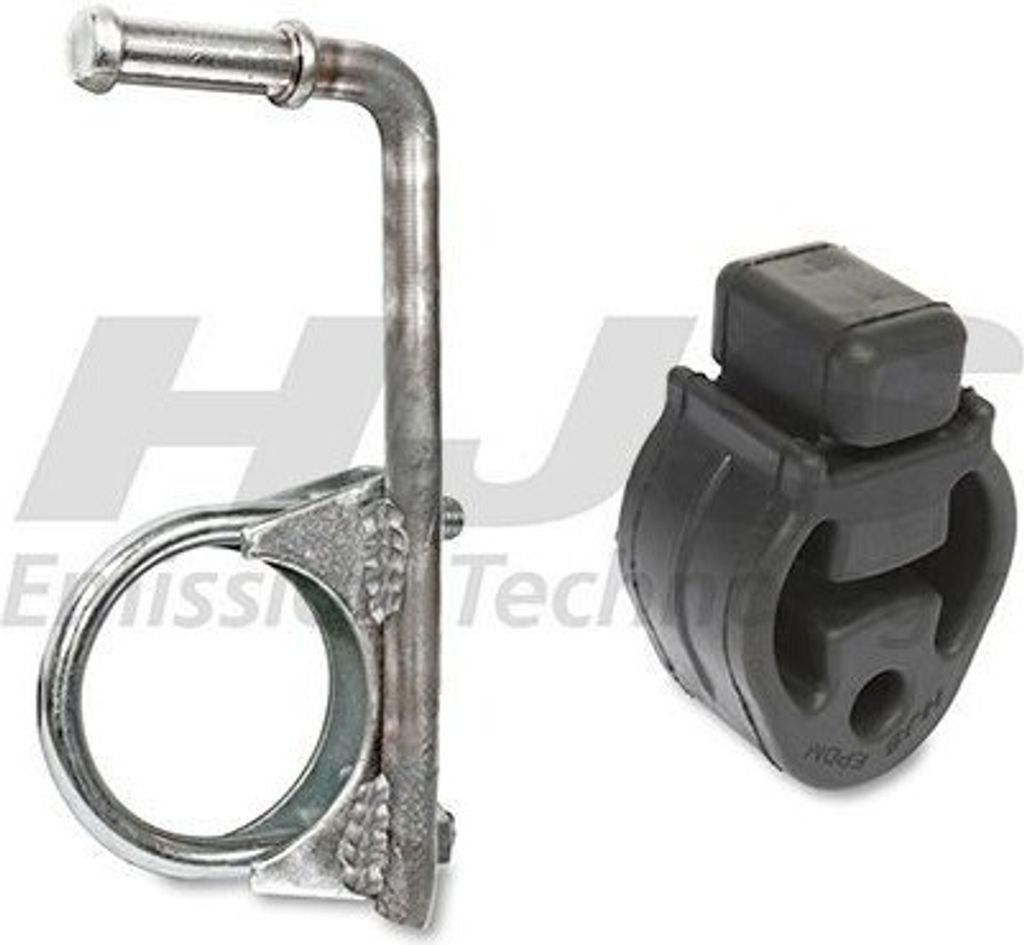 HJS Auspuffhalter für FORD Focus II Kombi (DA, FFS, DS) Hinten Auspuffanlage Montageteil 82 15 4363