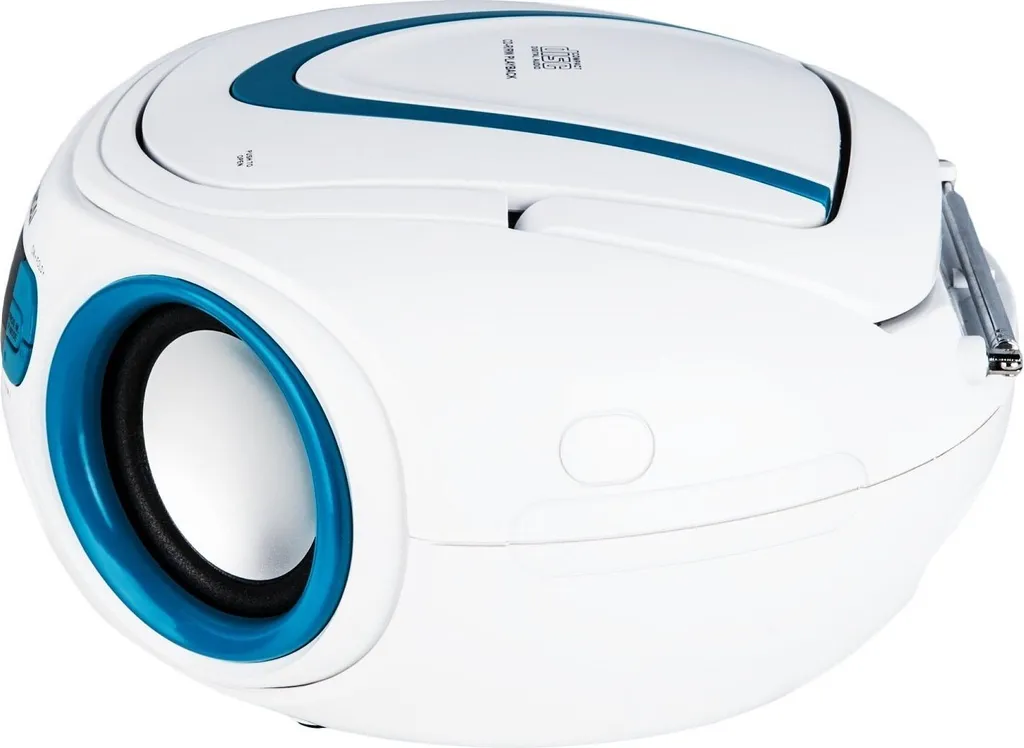 Radio CD Portable pour Enfant Hyundai TRC 533 AU3WBL USB Blanc Bleu - 3