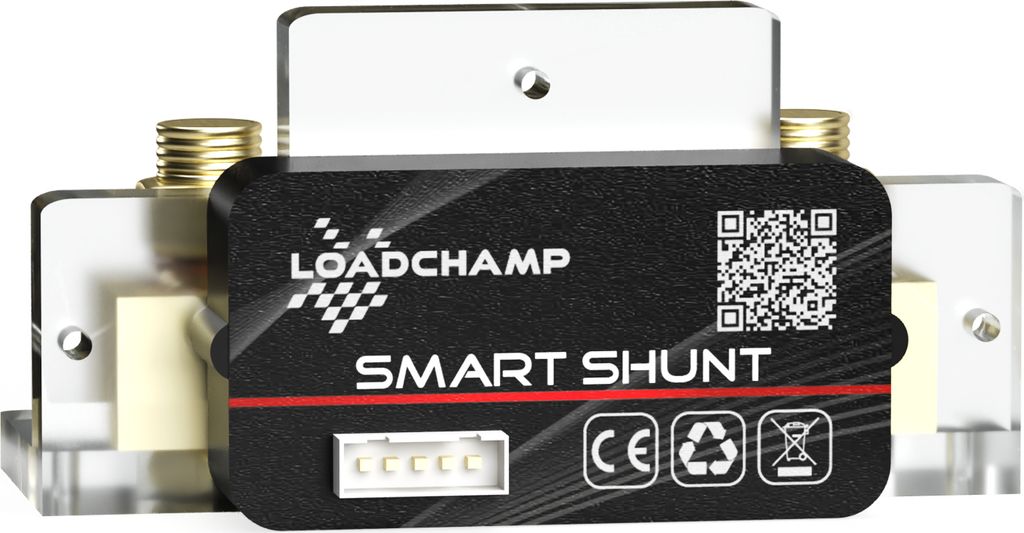 LOADCHAMP Smart Shunt 500A Batterie Monitor 10V - 80V Batteriewächter Bluetooth
