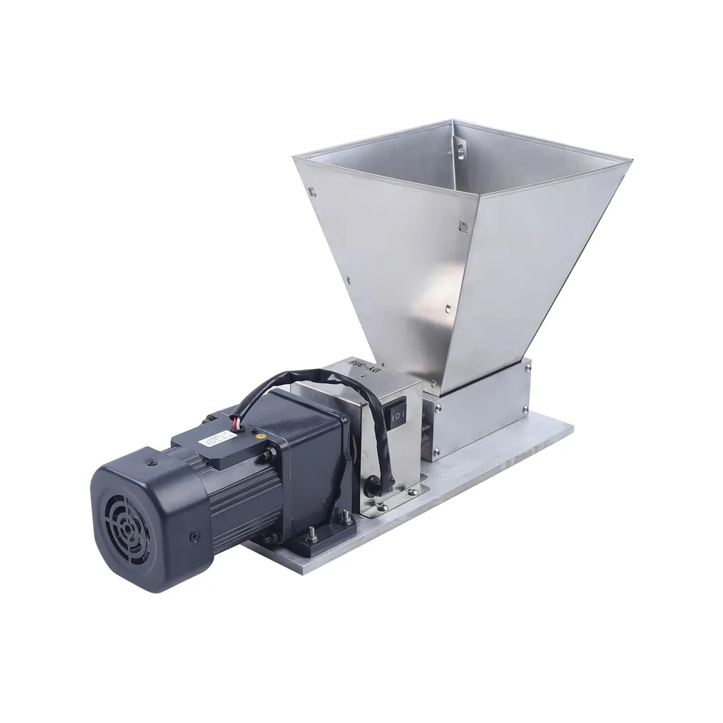 Broyeur de céréales électrique en métal argenté moteur puissant 60W