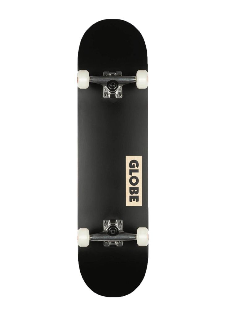 Globe Goodstock klassisches Skateboard 8.125" 52 mm schwarz