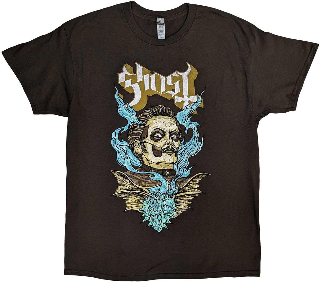 Ghost - "Heart Hypnosis" T-Shirt für Herren/Damen Uni RO9120 (XL) (Braun)