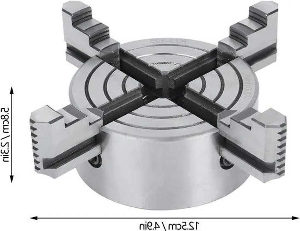 Plaque à griffes 125 mm avec réglage indépendant haute performance