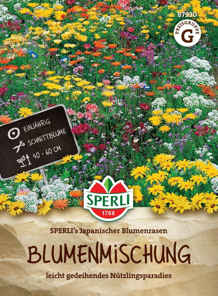 Blumenmischung 'Japanischer Blumenrasen'