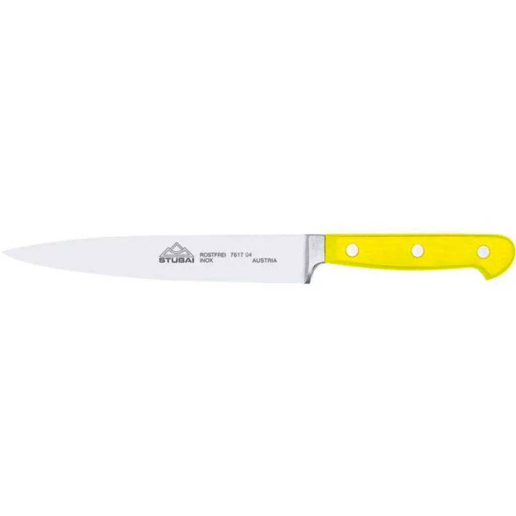 Miglior Coltello Chef STUBAI Forgiato Lama 210mm - Speciale Giallo