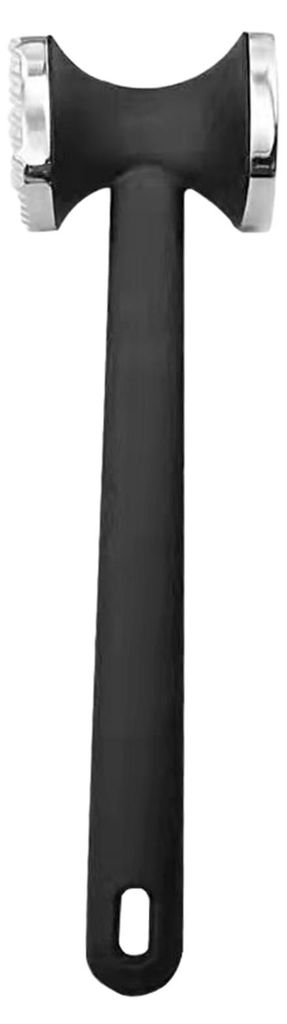Fleischklopfer aus Zinklegierung mit doppelseitigem, strukturiertem Fleischhammer zum schnellen Aufbrechen von faserigem Gewebe in der Küche