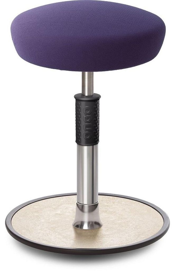 Sitz- Stehhocker Free Regular Hutsitz Gestrick Lila Chrom Produktbild 