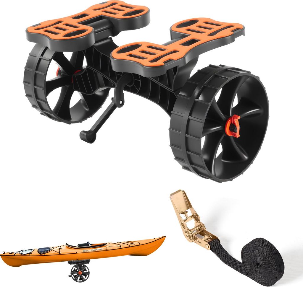SucceBuy Chariot pour kayak pliable, capacité de charge de Image du produit 