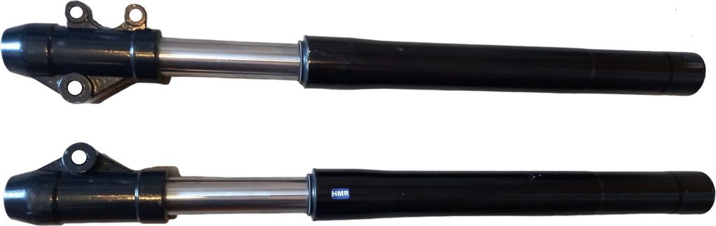 Tauchrohr Standrohr Set Schwarz 585 mm Dirt Bike Pit Bike HMParts