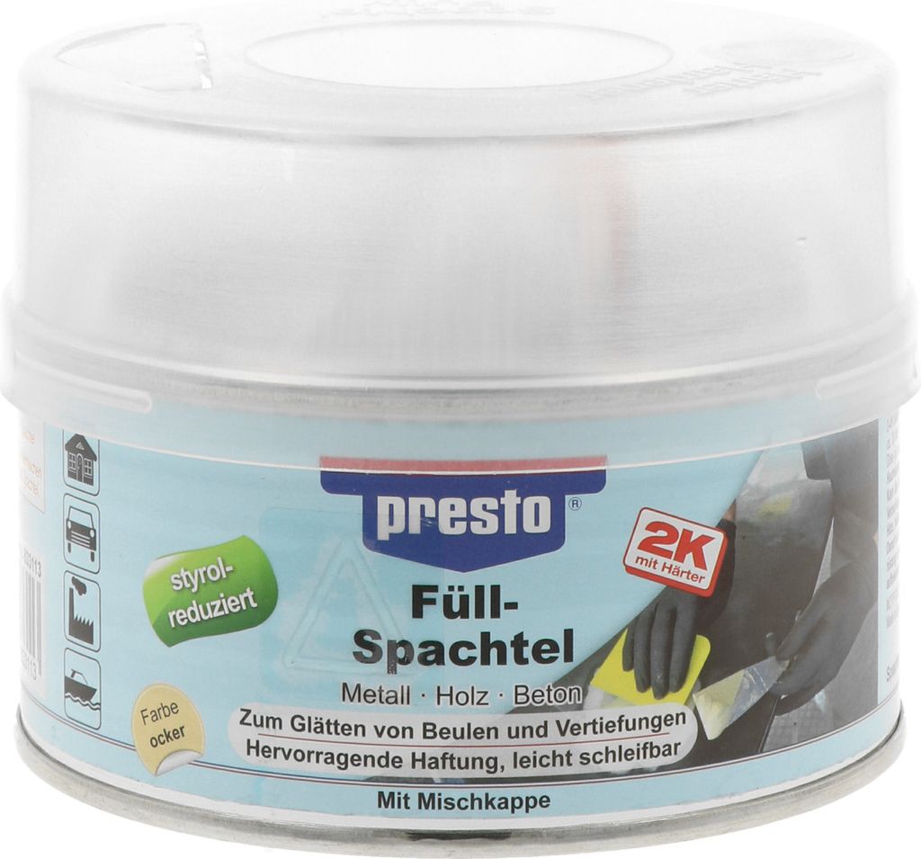 Presto Füllspachtel Leichte Schleifbarkeit schnelle Produktbild 