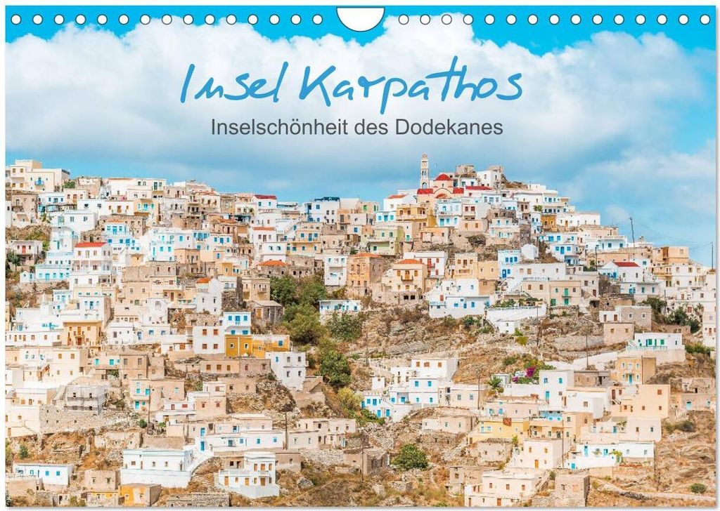 Insel Karpathos - Inselschönheit des Dodekanes (Wandkalender 2026 DIN A4 quer), CALVENDO Monatskalender