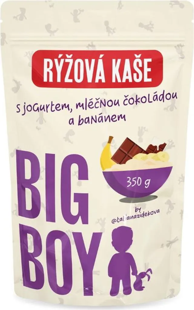 Fini la Faim : Bouillie de Riz au Yaourt BIG BOY 350g Ultra Digeste