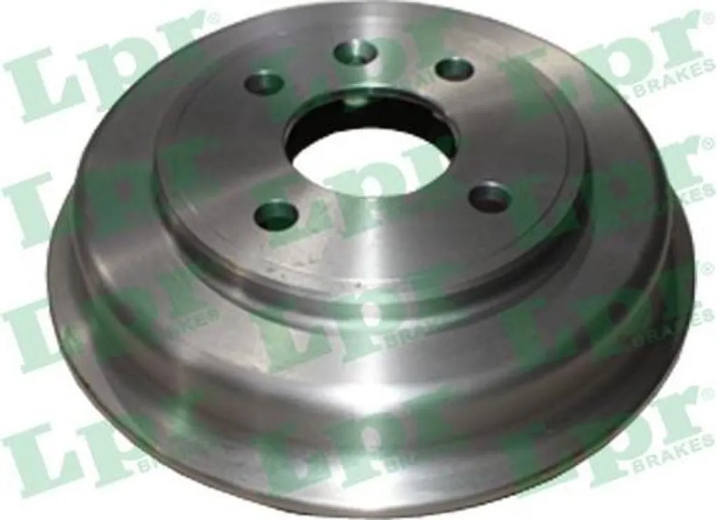 Tambour de frein anticorrosion LPR 7D0732 avec pistes de friction usinées
