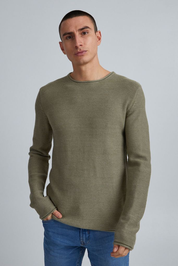!Solid SDJarah Herren Strickpullover Feinstrick Pullover Pulli mit Rundhalsausschnitt und Struktur Strick