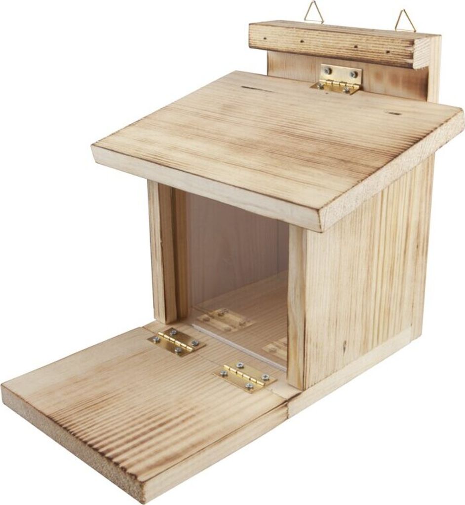 Eichhörnchen Futterstation aus Holz