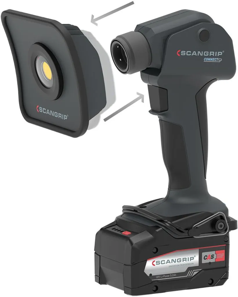 Éclairage de Zone Flood pour SCANGRIP MULTILIGHT : Idéal Chantier - 9