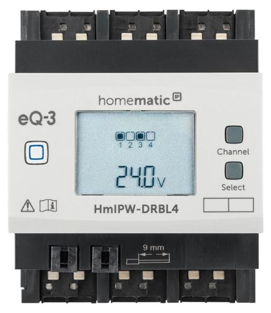 Homematic IP Wired Jalousieaktor - 4-fach | eQ-3 | Produktbild 