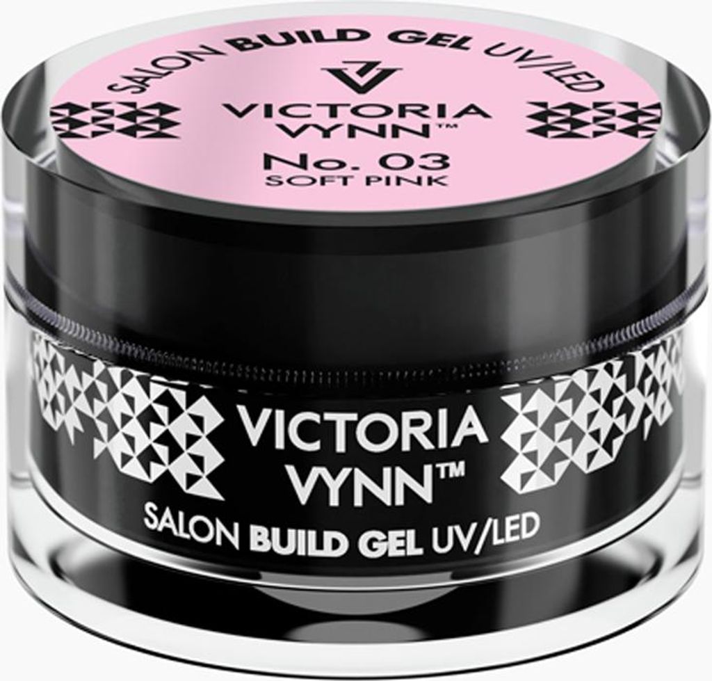 A product shot of a jar of Victoria Vynn Build Gel.