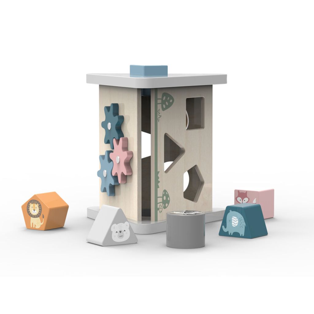Chicco Baobab Formensortierer Aus Recyceltem Kunststoff - Lernspielzeug Für Kinder 6-36 Monate