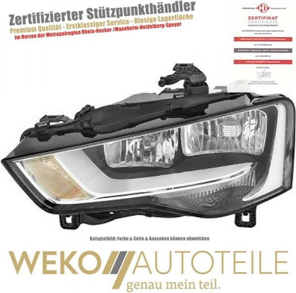 Scheinwerfer links DIEDERICHS 1045183 für AUDI
