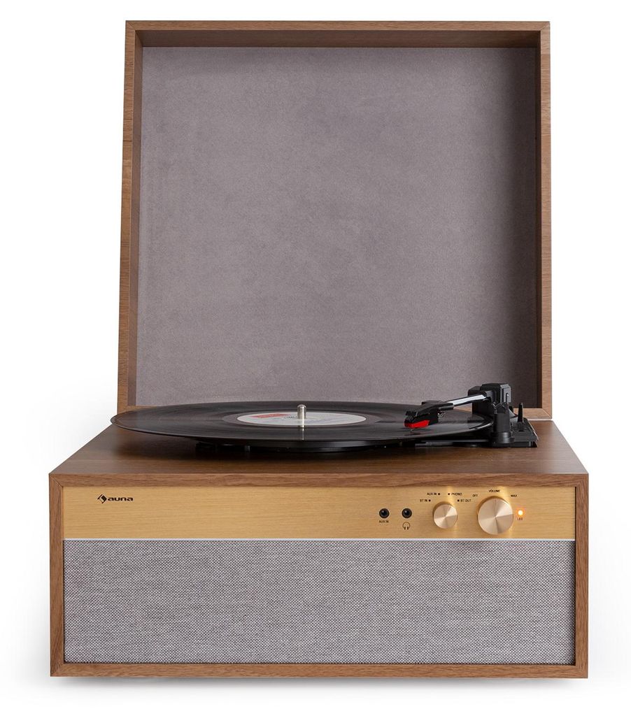 Auna - gramofon s reproduktorem, Bluetooth, retro, na Obrázek produktu 