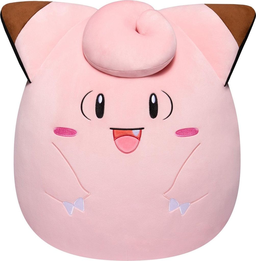 Squishmallows Pokemon Plüsch Clefairy, 50 cm