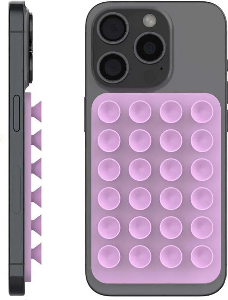 Support de téléphone à ventouse FIXED MagMate MagSafe rose élégant