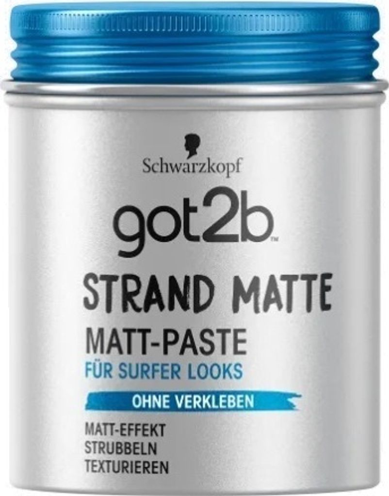 Schwarzkopf, got2b, mattierende Paste, 100ml Produktbild 