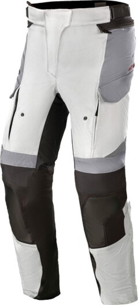 Alpinestars Stella Andes V3 Drystar Damen Motorrad Textilhose, hellgrau/dunkelgrau/schwarz, 2XL