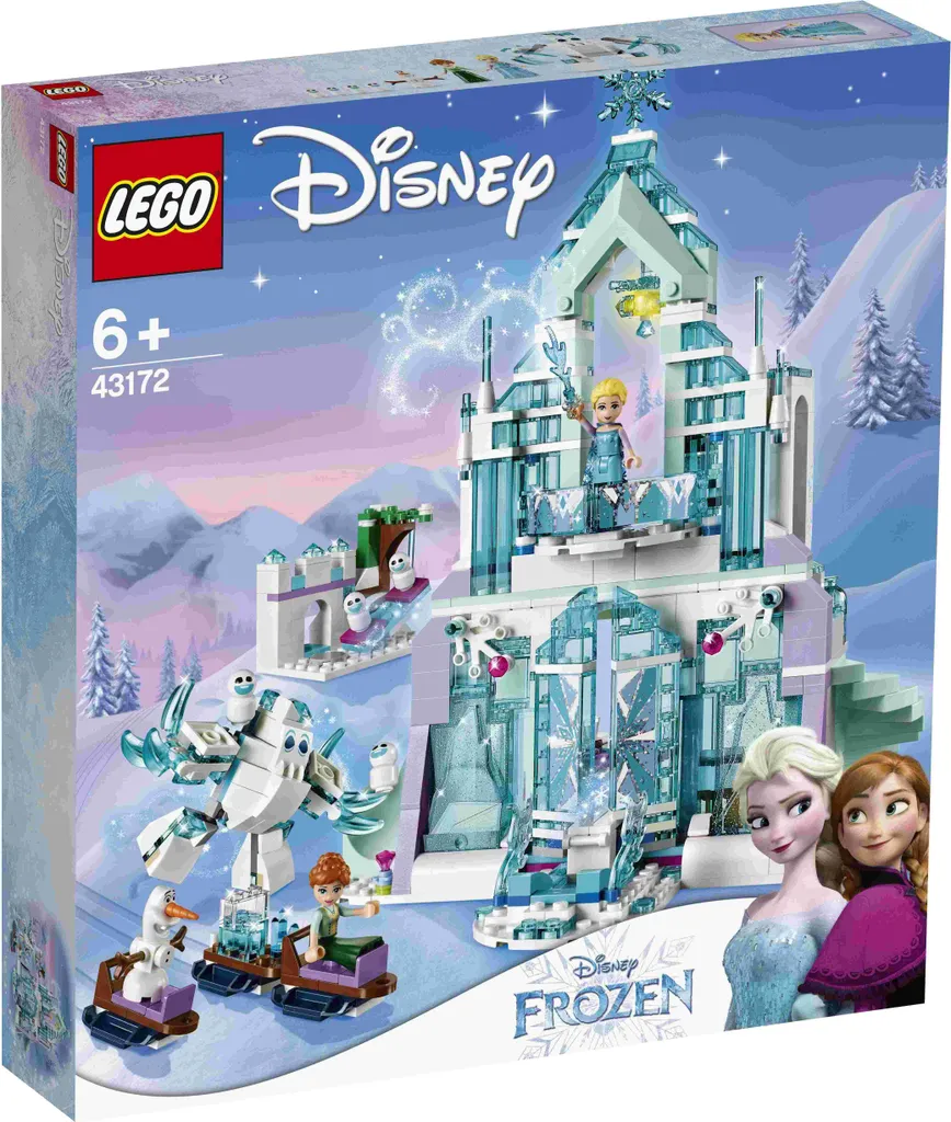 Château Elsa LEGO 43172 : Jouet Durable et Créatif contre l'Ennui des Enfants