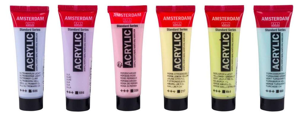 Amsterdam Standard Series Acrylfarben-Pastellset 20 ml, Produktbild 