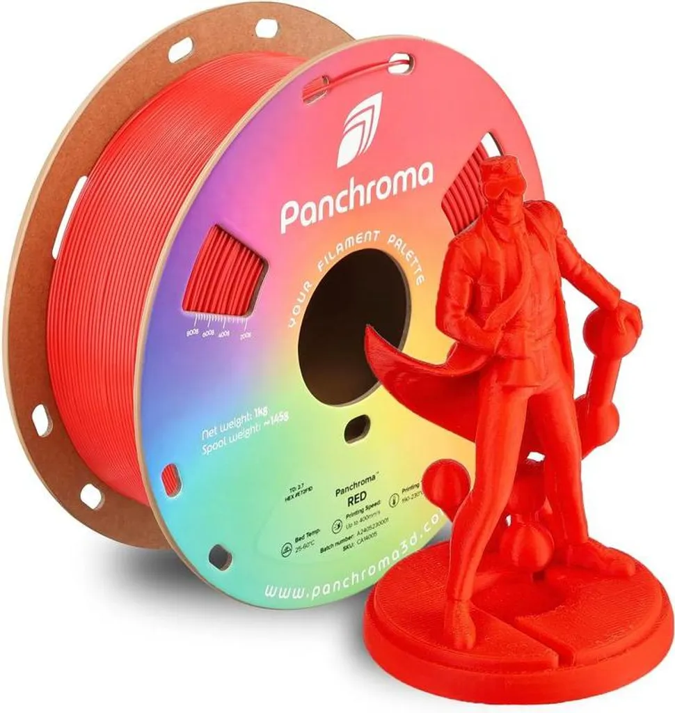 Polymaker Panchroma CoPe Red 1.75 mm - Il Rosso Perfetto per Design 3D
