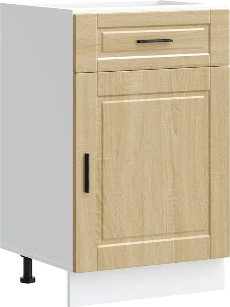 Mobile Base Cucina SYFAX Rovere Sonoma 60cm - Legno Multistrato