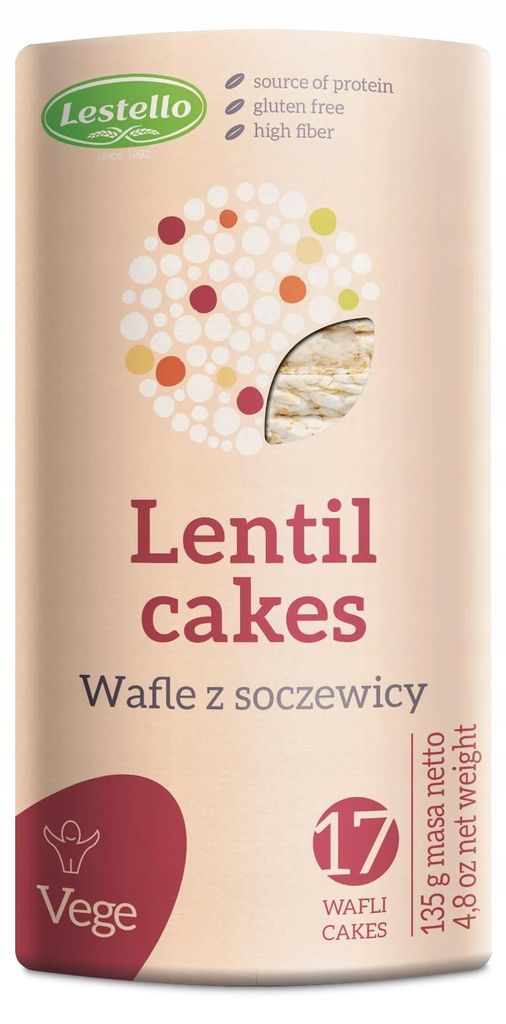 Wafle z soczewicy Lestello 135 g Obrázok produktu 