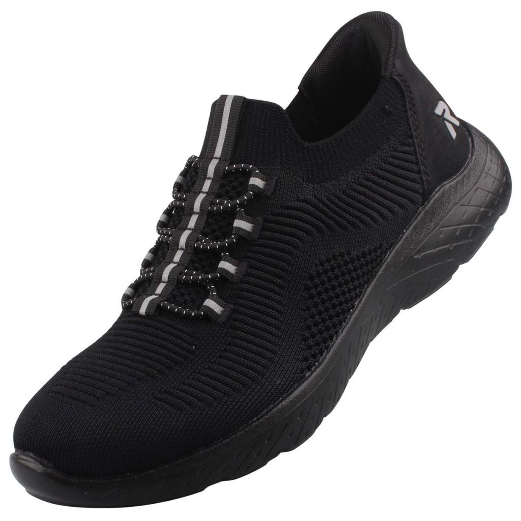 Scarpe slip-on Rieker da donna, nero Immagine del prodotto 